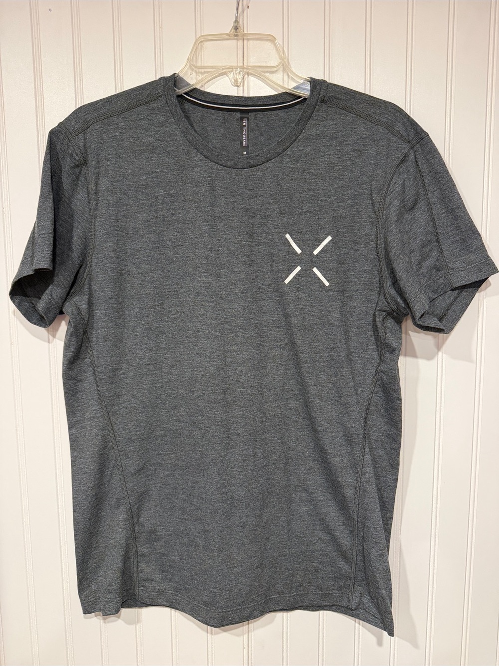 Men's Performance Short Sleeve Tee in Heather Gray Ten Thousand